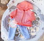 Load image into Gallery viewer, Coral Lace Jogger Set
